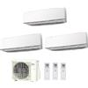 Fujitsu Climatizzatore Condizionatore Fujitsu Trial Split Parete Inverter Serie Ke White 9000+9000+12000 Btu R-32 Con Aoyg18kbta3 9+9+12
