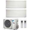 Daikin Climatizzatore Condizionatore Daikin Bluevolution Dual Split Inverter Stylish White R-32 Wi-Fi 9000+12000 Con 2mxm40m Ftxa-Aw Garanzia Italiana 9+12