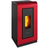 TermoVana Stufa A Pellet 11,9 Kw Termovana King 14.0 Rossa - Cod. 2000059012