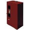 King Stufa A Pellet 5 Kw Mini King 5 Con Telecomando - Colore Bordeaux