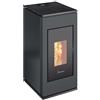 TermoVana Stufa A Pellet 8,2 Kw Termovana Sofia 9.0 Antracite - Cod.2000054040
