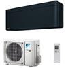 Daikin Climatizzatore Condizionatore Daikin Bluevolution Inverter Stylish Ftxa35bb Black 12000 Btu Wifi A+++ R-32 - New Total Black