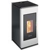 TermoVana Stufa A Pellet 8,2 Kw Termovana Sofia 9.0 Bianca - Cod. 2000054097