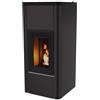 Mcz Stufa A Pellet Ad Aria Ventilata Mcz Mida Air 8 S1 - 8 Kw In Acciaio E Ghisa Colore Dark Cod. 7122016