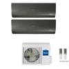 Haier Climatizzatore Condizionatore Haier Dual Split Inverter Flexis Plus Black R-32 7000+12000 Con 2u40s2sm1fa Wi-Fi Hon - New - 7+12