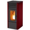 Mcz Stufa A Pellet Canalizzabile Mcz Maggie Kw 10 Bordeaux Comfort Air 10s1