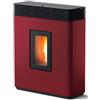Mcz Stufa A Pellet Canalizzabile Mcz Philo Comfort Air 14 M1 Maestro In Acciaio Colore Bordeaux