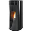 Mcz Stufa A Pellet Idro Mcz Pad Plain Hydromatica 24 Kw M2 In Ceramica Liscia Colore Black - New Cod. 7121031