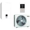 Ferroli Pompa Di Calore Sistema Ibrido Reversibile Aria-Acqua Inverter Ferroli Omnia S 3,2 Hybrid C 06 - 6 Kw R-32 Con Comando Incluso - Codice 0xhk6ewa