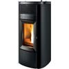 Mcz Stufa A Pellet Mcz Musa Hydromatic 18 M2 In Acciaio 18 Kw Dark Metal - 7121039