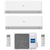 Haier Climatizzatore Condizionatore Haier Dual Split Inverter New Revive R-32 9000+12000 Con 2u50meefra Wifi Integrato 9+12