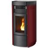 Mcz Stufa A Pellet Mcz Musa Hydromatic 24 In Acciaio - 24 Kw Bordeaux
