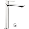 Remer Miscelatore Monocomando Energy Ey10l Per Lavabo Alto Con Scarico