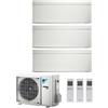 Daikin Climatizzatore Condizionatore Daikin Bluevolution Trial Split Inverter Stylish White R-32 Wi-Fi 7000+7000+15000 Con 3mxm52n - 7+7+15 Ftxa-Aw -Garanzia Italiana