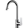 Remer Miscelatore Monocomando Energy Ey84 Per Lavello Con Canna Alta Girevole