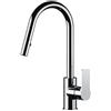 Remer Miscelatore Monocomando Energy Ey84dj Per Lavello Con Canna Alta Girevole E Doccetta Estraibile