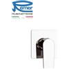 Remer Miscelatore Monocomando Remer Dream D 30 Per Vasca-Doccia Incasso Con Piastra Di Ottone Cromato