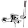Remer Miscelatore Monocomando Remer Infinity I 02 Per Vasca Esterno Con Flessibile Cm 150 E Doccetta Con Getti