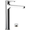 Remer Miscelatore Monocomando Remer Winner W10l Per Lavabo Alto Con Scarico