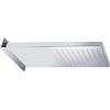 Remer Soffione Doccia A Parete In Acciaio Inox Lucidato A Specchio - 350ssx