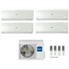 Haier Climatizzatore Condizionatore Haier Quadri Split Inverter Flexis Plus White R-32 7000+7000+15000+15000 Con 4u75s2sr3fa Wi-Fi Hon New 7+7+15+15