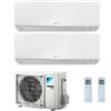 Daikin Climatizzatore Condizionatore Daikin Dual Split Inverter Serie R Ftxm R-32 Perfera Wall Bluevolution 9000+15000 Con 2mxm68n9 Wi-Fi Incluso - New - 9+15