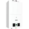 Ferroli Scaldabagno Scaldacqua A Gas Ferroli Pegaso Eco 11 Metano Low Nox Da 11 Litri - New