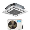 Midea Climatizzatore Condizionatore Midea Cassetta 4 Vie Slim Inverter R32 36000 Btu Mcd1-36hrfn8(Ga) A++ Monofase New