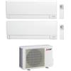 Mitsubishi Electric Climatizzatore Condizionatore Mitsubishi Electric Dual Split Inverter Linea Plus Serie Msz-Ay 9000+12000 Btu Con Mxz-2f53vf Wi-Fi Integrato R-32 9+12 A++
