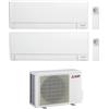 Mitsubishi Electric Climatizzatore Condizionatore Mitsubishi Electric Dual Split Inverter Linea Plus Serie Msz-Ay 9000+9000 Btu Con Mxz-2f33vf Wi-Fi Integrato R-32 9+9 A++