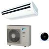 Daikin Climatizzatore Condizionatore Daikin Sky Air Advance Pensile A Soffitto Dc Inverter 48000 Btu Fha140a Trifase R-32 Wi-Fi Optional Con Comando A Filo Bianco