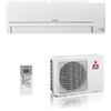 Mitsubishi Electric Climatizzatore Condizionatore Mitsubishi Electric Linea Smart Inverter Msz-Hr 9000 Btu Msz-Hr25vf R-32 A++ Wi-Fi Optional