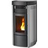 Mcz Stufa A Pellet Mcz Musa Hydromatic 24 In Acciaio - 24 Kw Silver