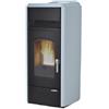 Laminox Termostufa A Pellet Laminox Idroventilata Modello Ester Lux 15 Kw Colore Bianco
