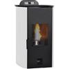 Laminox Termostufa A Pellet Laminox Mod. Flora Idro 13 Kw Colore Bianco - New
