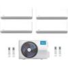 Midea Climatizzatore Condizionatore Quadri Split Inverter Midea Breezeless E 9000+9000+9000+9000 Btu A++ Con M4oe-36fn8-Q Wi-Fi Incluso R-32 Nuovo Modello 9+9+9+9