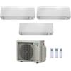 Daikin Climatizzatore Condizionatore Daikin Trial Split Inverter Serie A Ftxm R-32 Perfera All Seasons Bluevolution 7000+7000+15000 Con 3mxm52a9 Wi-Fi Incluso - New -7+7+15