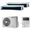 Samsung Climatizzatore Condizionatore Samsung Inverter Canalizzabile Gamma Fjm Dual Split 12000+12000 Btu Con Aj050txj2kg/Eu R32 Con Comando A Filo Premium-New