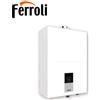Ferroli Scaldabagno A Gas Ferroli Kona 15 Lt Metano Completo Di Kit Per Scarico Fumi Cod. 0dk95iaa