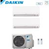 Daikin Climatizzatore Condizionatore Daikin Dual Split Inverter Ftxp Comfora R-32 Bluevolution 7000+12000 Con 2mxm40a9 Wi-Fi Incluso - New - 7+12