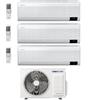Samsung Climatizzatore Condizionatore Samsung Inverter Trial Split Windfree Avant 7000+7000+7000 Con Aj068txj R-32 Classe A++ Wifi - New 7+7+7