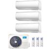 Midea Climatizzatore Condizionatore Trial Split Inverter Midea Right R-32 9000+12000+12000 Btu Con M3of-21hfn8-Q Wi-Fi Optional- Classe A++ - New - 9+12+12