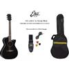 EKO NXT A100ce See Throug BLACK CHITARRA ACUSTICA ELETTRIFICATA + BAG e Tracolla