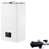 Riello Caldaia a Condensazione Start 25 Kis 25 kW 20187404 LowNox Metano Completa Di Kit Fumi e Defangatore Omaggio ADATTATORE SDOPPIATO,