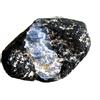 Zaffiro naturale grezzo circondato da punti di pirite, non trattato 22 gr RARO