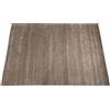 WAWA TEPPICH Taup Tappeto grigio 100% lana 170 x 240 cm tessuto a mano tinta unita AN2