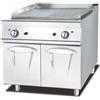 Ristoattrezzature Modello: 5630,Fry Top Griglia a Gas su mobile, piastra 1/2 rigata 1/2 liscia S/90 800 x 900 x 970 h mm