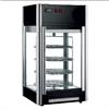 Risto Modello: 267,Vetrina refrigerata da banco 4 lati vetro illuminazione led dimensioni 475x475x870h mm capacità 108 lt piani girevoli