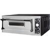 Ristoattrezzature Modello: 5448,Forno elettrico pizzeria per pizza meccanico 1 camera interne da 660x660x140h mm 4 pizze