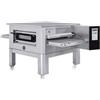 Ristoattrezzature Modello: 5374,Forno elettrico pizzeria per pizza a tunnel professionale ventilato produzione oraria 85 pizze (sovrapponibile) in acciaio inox con pannello di controllo digitale